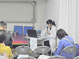 過去の医学講座開催風景