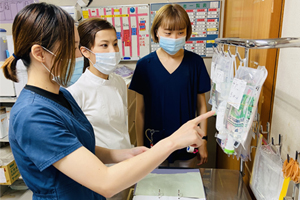 看護部教育体制[写真]