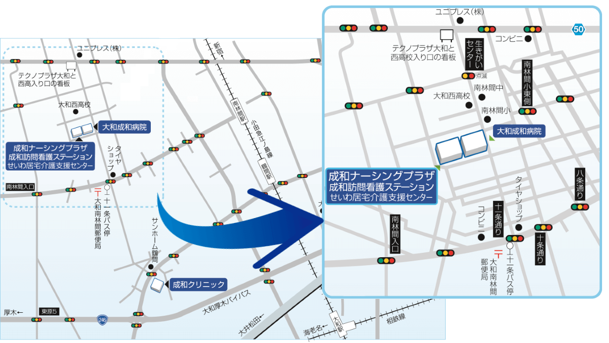 近隣地図[地図]