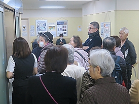 病院見学にも沢山ご参加いただきました